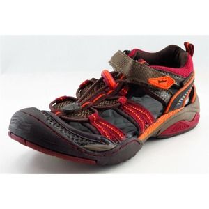 Jambu Red‎ Fabric Sandals Toddler Boys Sz 13